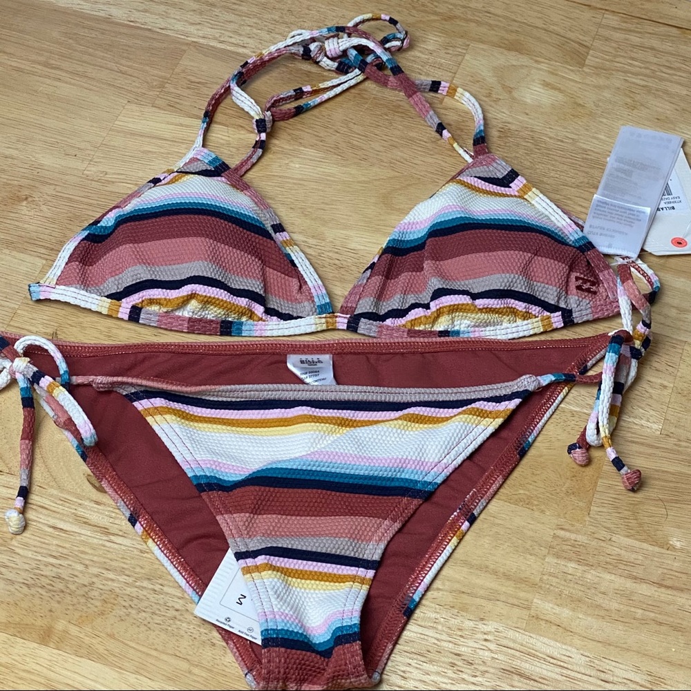 Billabong Women’s NWT Bikini Top and Bottoms